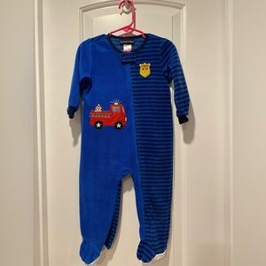 Standard Blues Footed Blanket Sleeper size 18M